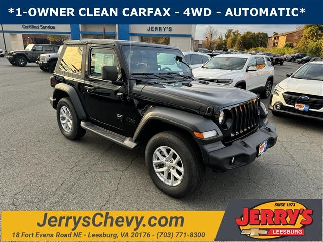 used 2023 Jeep Wrangler car, priced at $27,600