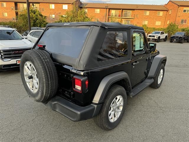 used 2023 Jeep Wrangler car, priced at $27,600