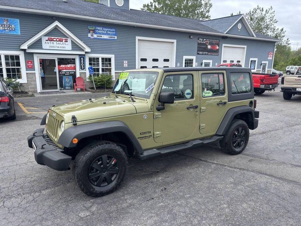 used 2013 Jeep Wrangler Unlimited car, priced at $13,595