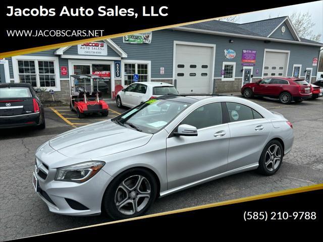 used 2014 Mercedes-Benz CLA-Class car, priced at $15,495