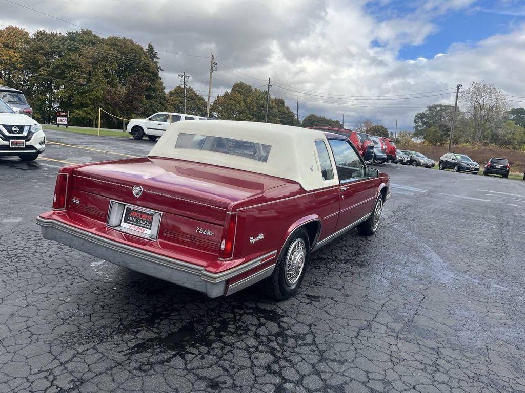 used 1987 Cadillac DeVille car, priced at $9,995