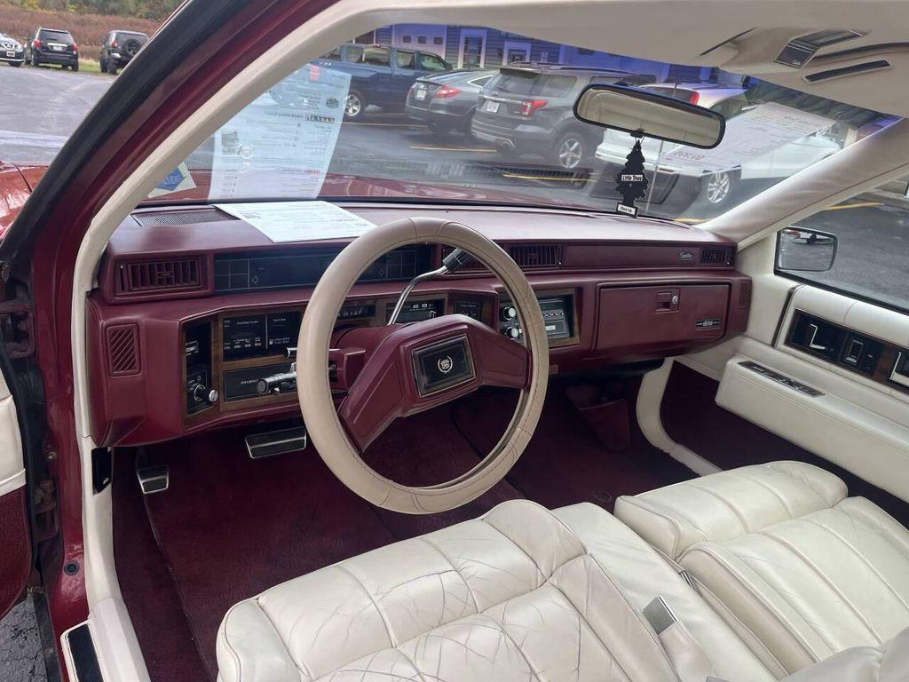used 1987 Cadillac DeVille car, priced at $9,995