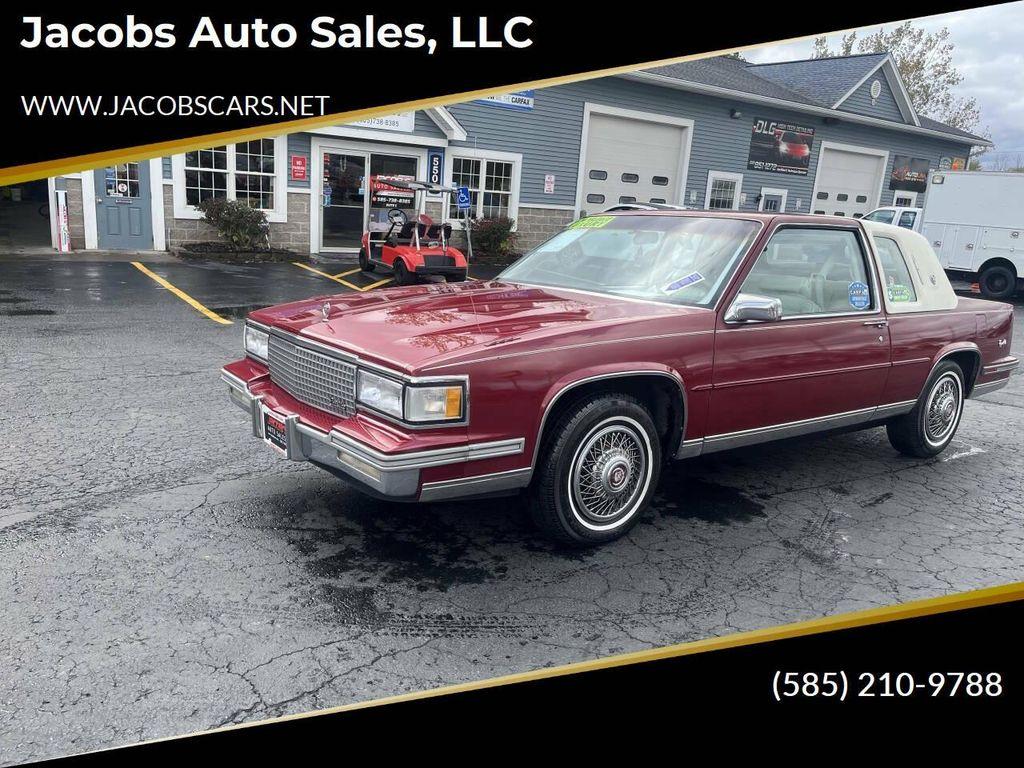 used 1987 Cadillac DeVille car, priced at $9,995