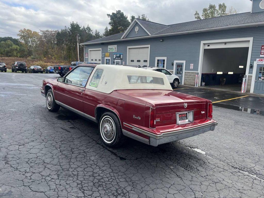 used 1987 Cadillac DeVille car, priced at $9,995