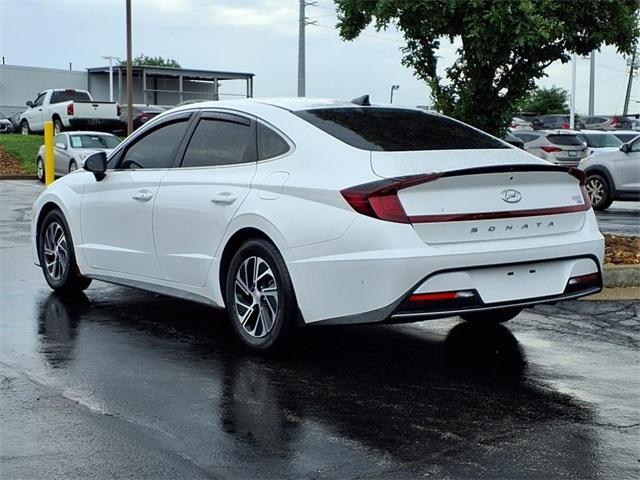 used 2021 Hyundai Sonata Hybrid car, priced at $19,995