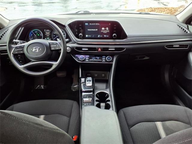 used 2021 Hyundai Sonata Hybrid car, priced at $19,995
