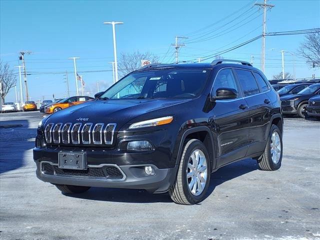 used 2017 Jeep Cherokee car, priced at $14,790