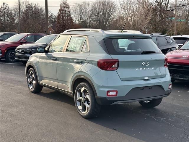 new 2025 Hyundai Venue car, priced at $24,855