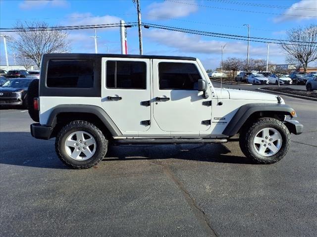 used 2018 Jeep Wrangler JK Unlimited car, priced at $21,437