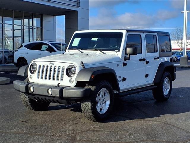 used 2018 Jeep Wrangler JK Unlimited car, priced at $21,437