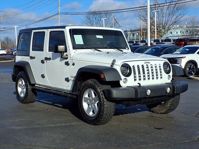 used 2018 Jeep Wrangler JK Unlimited car, priced at $21,437