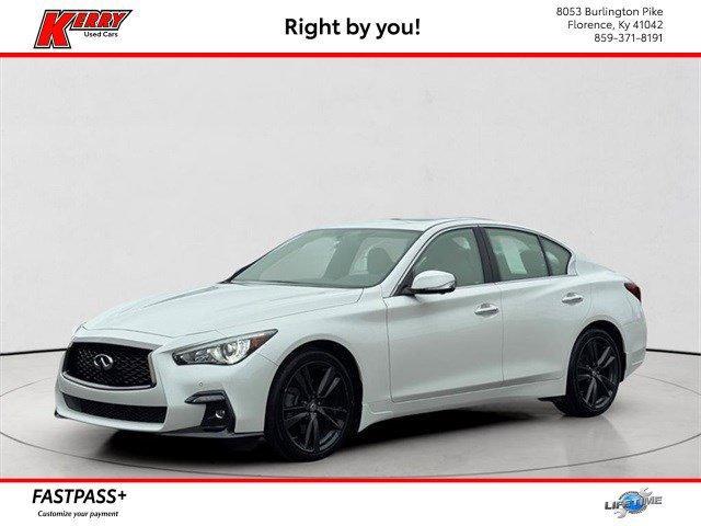 used 2021 INFINITI Q50 car, priced at $31,995