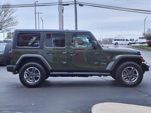 used 2021 Jeep Wrangler Unlimited car, priced at $35,200