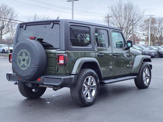 used 2021 Jeep Wrangler Unlimited car, priced at $35,200