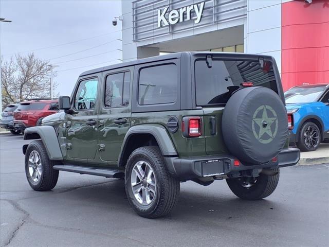 used 2021 Jeep Wrangler Unlimited car, priced at $35,200