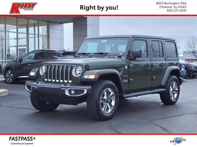 used 2021 Jeep Wrangler Unlimited car, priced at $35,200