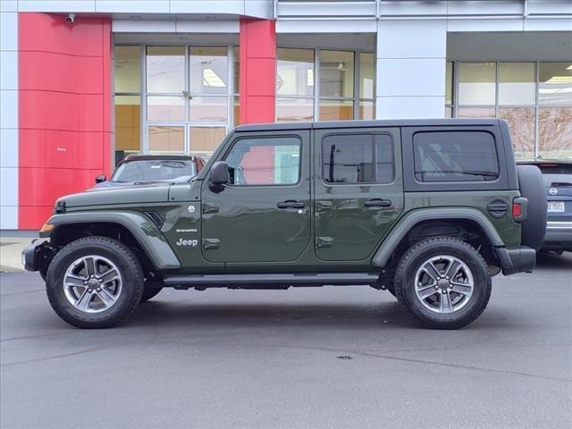 used 2021 Jeep Wrangler Unlimited car, priced at $35,200