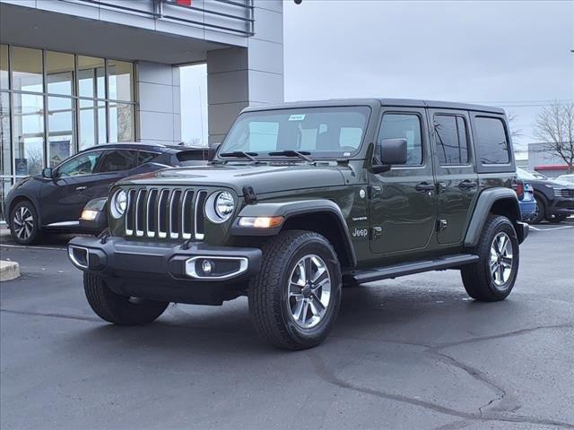 used 2021 Jeep Wrangler Unlimited car, priced at $35,200