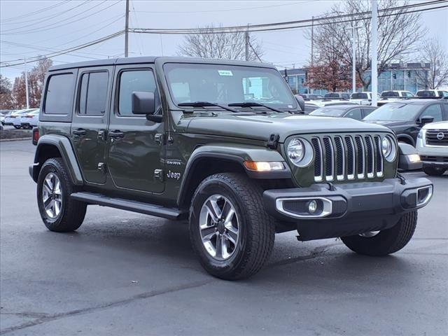 used 2021 Jeep Wrangler Unlimited car, priced at $35,200