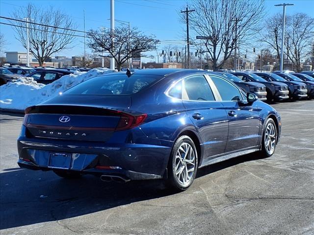 used 2021 Hyundai Sonata car, priced at $19,298