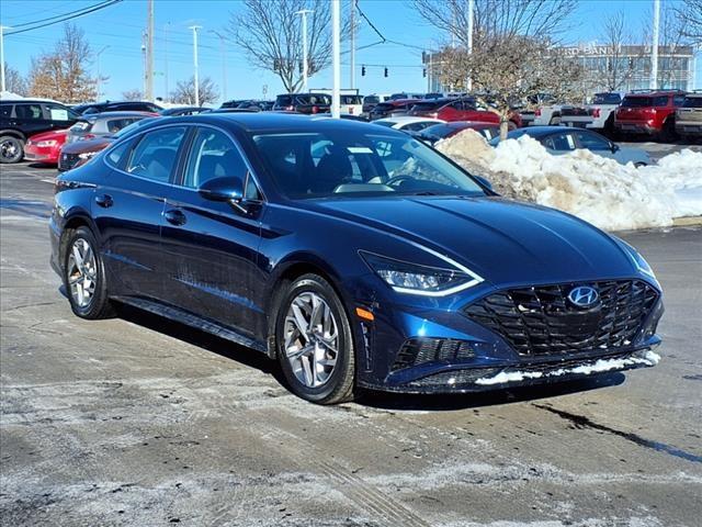 used 2021 Hyundai Sonata car, priced at $19,298