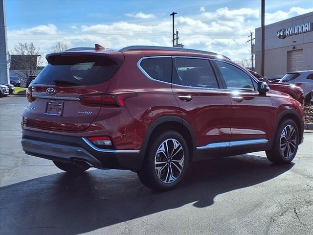 used 2019 Hyundai Santa Fe car, priced at $19,822