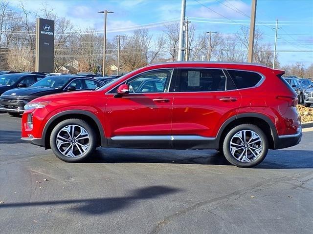 used 2019 Hyundai Santa Fe car, priced at $19,822