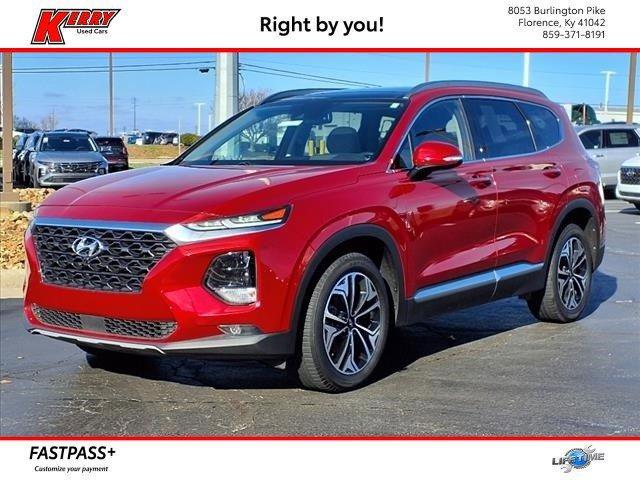 used 2019 Hyundai Santa Fe car, priced at $19,822