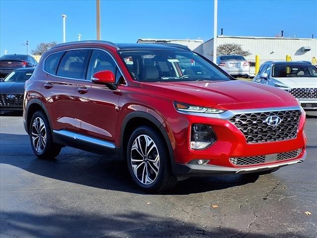 used 2019 Hyundai Santa Fe car, priced at $19,822