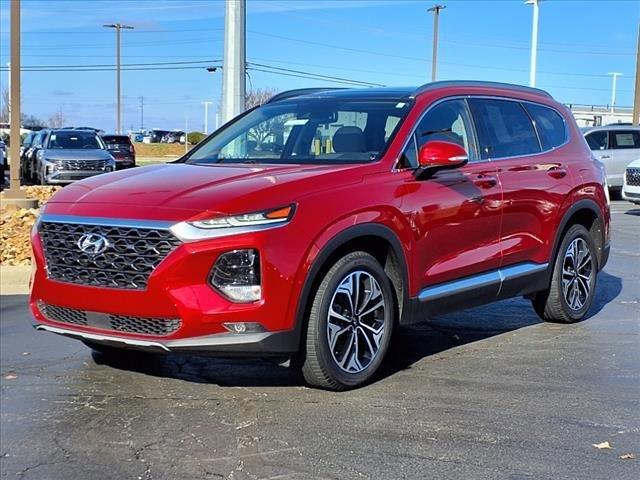 used 2019 Hyundai Santa Fe car, priced at $19,822