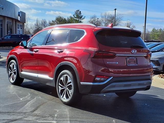 used 2019 Hyundai Santa Fe car, priced at $19,822