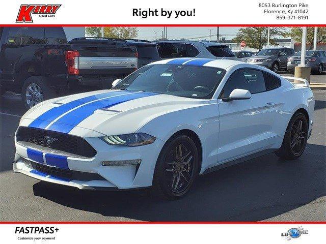 used 2021 Ford Mustang car, priced at $24,599