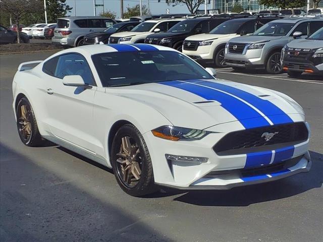 used 2021 Ford Mustang car, priced at $24,700