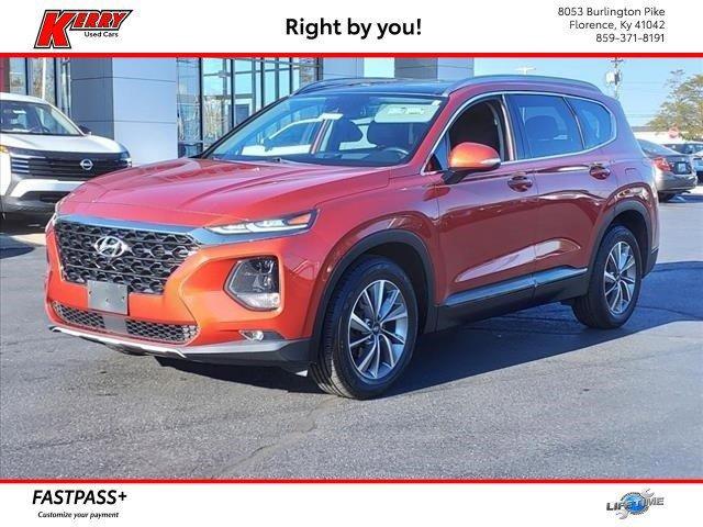 used 2019 Hyundai Santa Fe car, priced at $19,888