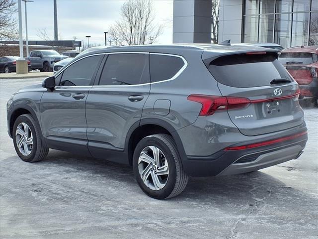 used 2021 Hyundai Santa Fe car, priced at $20,100