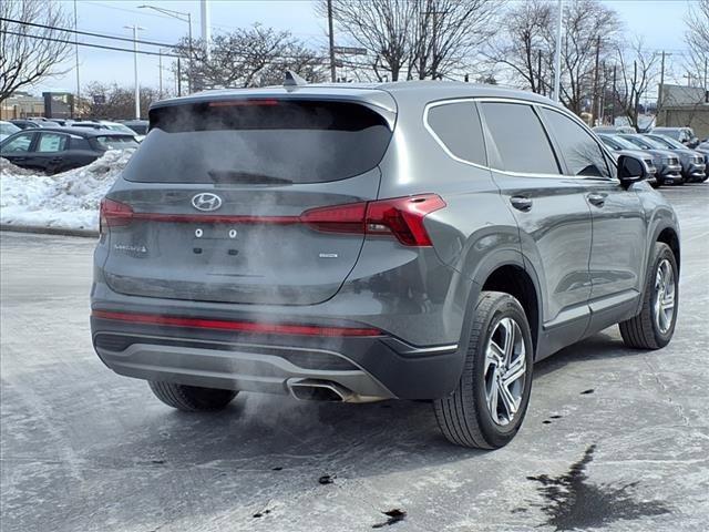 used 2021 Hyundai Santa Fe car, priced at $20,100