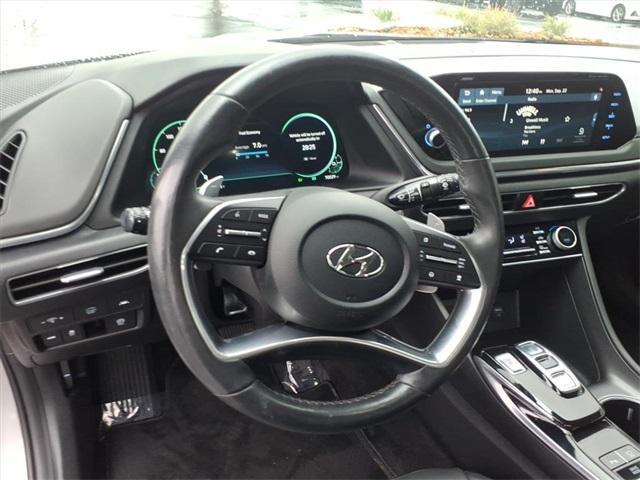 used 2021 Hyundai Sonata Hybrid car, priced at $20,994