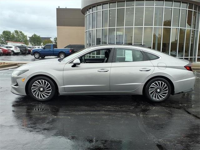 used 2021 Hyundai Sonata Hybrid car, priced at $20,994