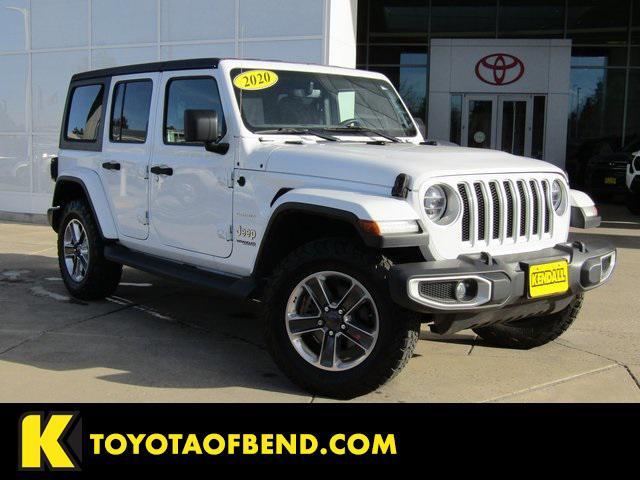 used 2020 Jeep Wrangler Unlimited car, priced at $29,943