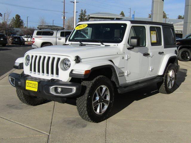 used 2020 Jeep Wrangler Unlimited car, priced at $28,975