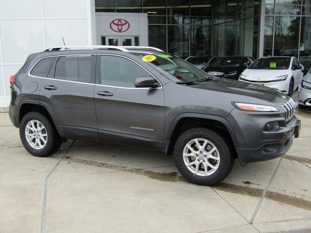 used 2017 Jeep Cherokee car, priced at $12,921