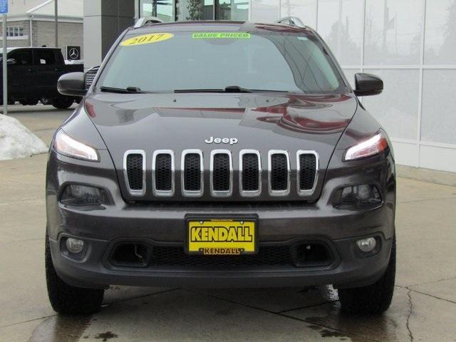 used 2017 Jeep Cherokee car, priced at $12,921