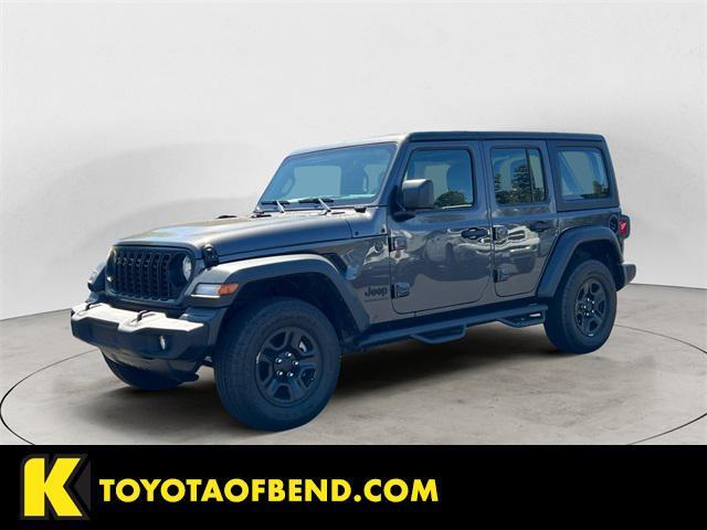 used 2024 Jeep Wrangler car, priced at $34,901