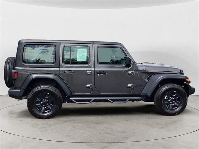 used 2024 Jeep Wrangler car, priced at $34,436