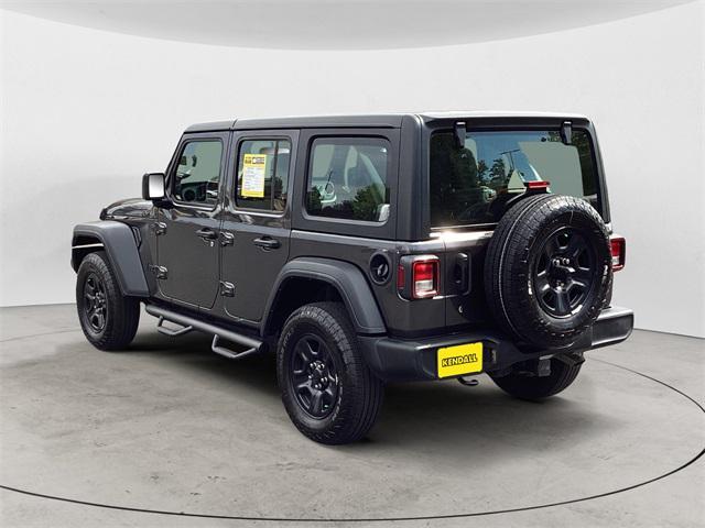 used 2024 Jeep Wrangler car, priced at $34,436