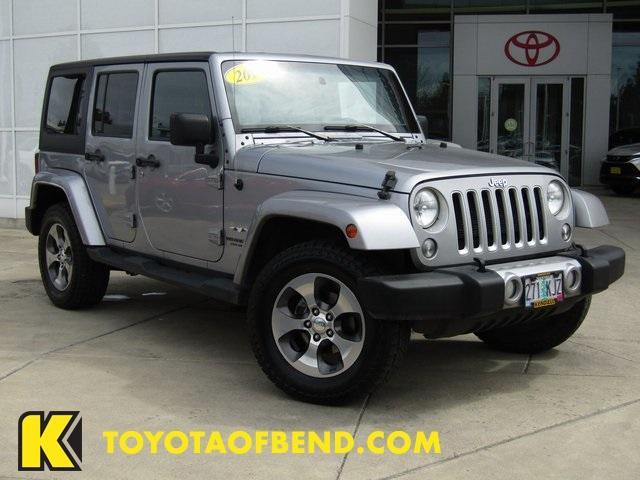 used 2016 Jeep Wrangler Unlimited car, priced at $19,843