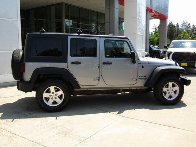used 2014 Jeep Wrangler Unlimited car, priced at $15,901