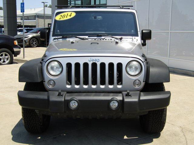 used 2014 Jeep Wrangler Unlimited car, priced at $15,901