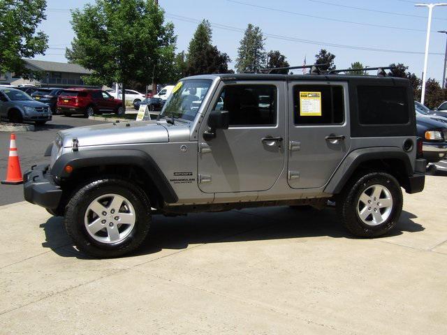 used 2014 Jeep Wrangler Unlimited car, priced at $15,901