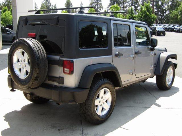 used 2014 Jeep Wrangler Unlimited car, priced at $15,901